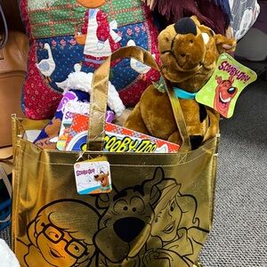 Scooby-Doo Gold Tote Bag for Kids